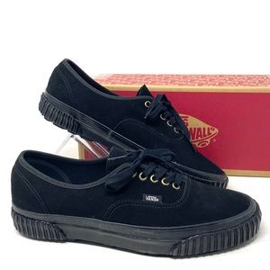 VANS Authentic 44 DX Shoe For Men Skate Low Top Sneakers Suede Black VN0005U4BLK